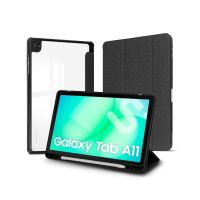 funda para tablet subblim clear shock case samsung galaxy tab a11 87 carcasa transparente atril cierre magnetico