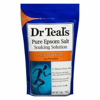 dr teals pure epsom salt post workout soak
