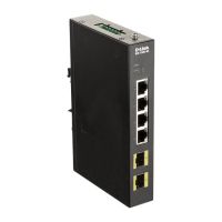 d-link dis-100g-6s switch industrial 4 puertos gigabit  2 sfp