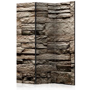 Biombo - Beautiful Brown Stone (135x172 Cm)