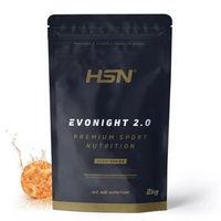 proteina para antes de dormir evonight 20 de hsn  sabor snickerdoodle 2 kg  67 tomas por envase  5 tipos de proteinas multifase whey  leche  caseinato  albumina de huevo