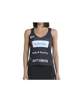Camiseta de Pádel Bullpadel Orlas Gemma Triay Negro Mujer