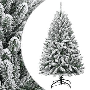 Árbol De Navidad | Decoraciones De Navidad Artificial Con Bisagras Y Nieve Flocada 150 Cm Cfw546424