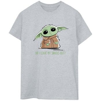Disney Camiseta manga larga The Mandalorian para mujer