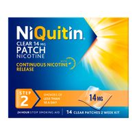 niquitin clear 14mg patches step two