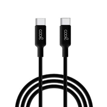 Cable USB Tipo C COOL 1m carga rápida 45W QC3.0 PD sincronización datos