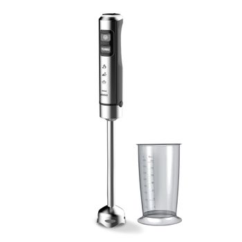 Batidora De Mano Xl  Sogo con Vaso - Inox - Engrage Metal-1500W