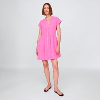gap minivestido camisero de gasa 717644-002