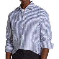 tommy hilfiger camisa manga larga cl bengal para hombre