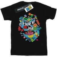dc comics camiseta teen titans go candy mania para hombre