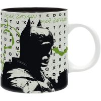 taza batman y the riddler ceramica 320 mls