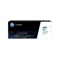 cartucho de toner hp 658x cian alta capacidad