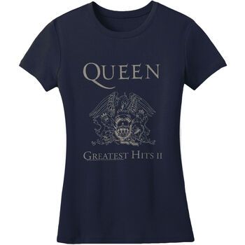 Queen Camiseta manga larga Greatest Hits II para mujer