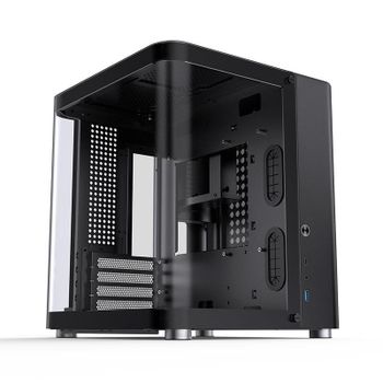 Carcasa Jonsbo TK-1 2.0 Mini Torre Negra cristal templado ITX/micro ATX gaming