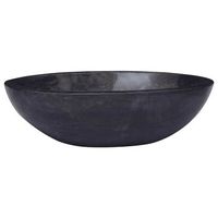 lavabo marmol negro 53x40x15 cm vidaxl