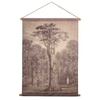 Lienzo pergamino de tela impresa 76x97x3 cm