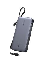 ugreen pb552 165w 90wh 25000mah poder bank con cables duales type-c integrados bateria externa fuente de alimentacion co