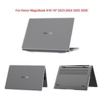 funda de cristal para honor magicbook x16 de 16 pulgadas 2023 2024 2025 2026 carcasa rigida de pc a prueba de golpes cubierta antiaranazos para portatil