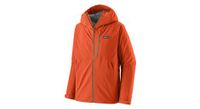 chaqueta impermeable patagonia granite crest rain naranja para hombre