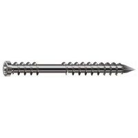 kit de fijacion para terraza exotica spax - 6x60 inox a2 - 700 tornillos  1 broca  12 distanciadores  5 puntas - 5000009050009