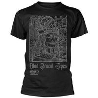 plan 9 camiseta woodcut para mujer