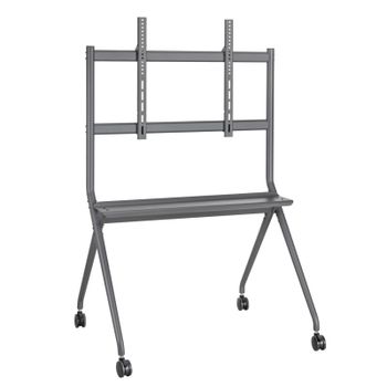 Soporte Ewent EW1542 para TV 50″-86″ hasta 120kg altura ajustable ruedas 360°