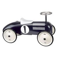 auto de metal vintage negro