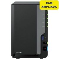 nas synology diskstation ds225 2 bahias 6gb ddr4 25gbe torre hot swap