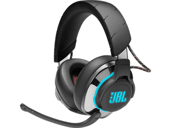 Auriculares gaming - JBL Quantum 810 Q810WLBLK, Bluetooth, Inalámbrico y alámbrico, Micrófono, Cancelación Activa de ruido, 43 h, Negro