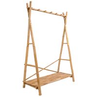 vestidor en madera de bambu