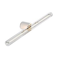 lampara esse14 de pared o techo para bombilla led lineal s14d - waterp
