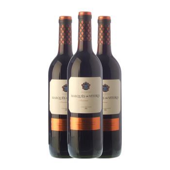 Marqués De Vitoria Vino Tinto Rioja Reserva 75 Cl 13.5% Vol. (pack De 3 Unidades)