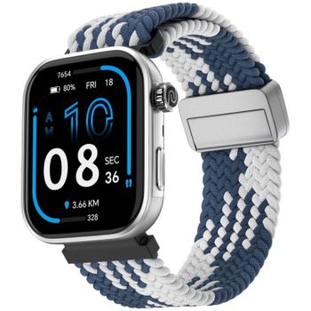 Noise Pro 6 AI Bluetooth 44mm Pantalla Táctil Arctic Weave Monitor de Salud y SpO2
