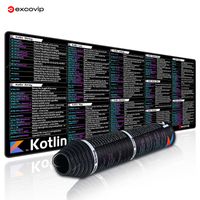 alfombrilla de raton de programacion exco kotlin grande para android plataforma cruzada atajos de desarrollo web movil teclado alfombrilla de raton alfombrilla de escritorio