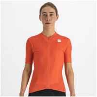 sportful womens flare jersey - s - pompelmo