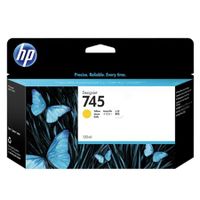 hp 745 yellow original standard ink cartridge f9j96a