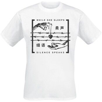 While She Sleeps Tops y Camisetas Silence Speaks para mujer