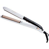 touch control hs7831 hair straightener - white  rose gold white