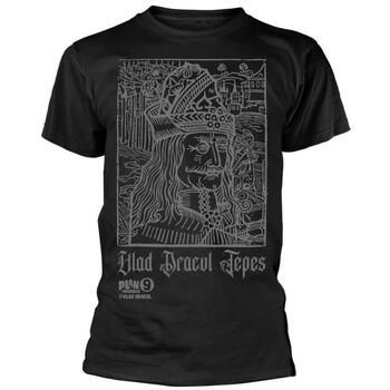 Plan 9 Camiseta Woodcut para mujer