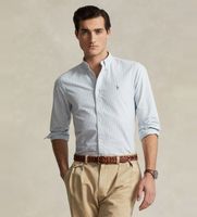 polo ralph lauren para hombre 710549084009 camisa oxford slim fit azul xl casual algodon manga larga
