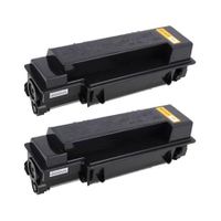 compatible multipack kyocera fs-4000dn printer toner cartridges 2 pack -tk320