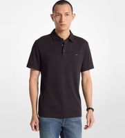 michael kors para hombre cb95fgvc93 polo de algodon negro s casual manga corta
