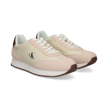Calvin Klein Zapatillas Mujer - Beige Talla 40