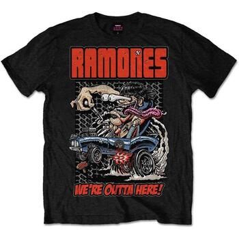 Ramones Camiseta manga larga Outta Here para hombre