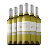 legaris vino blanco rueda 75 cl 125 vol pack de 6 unidades