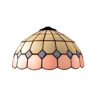 pantalla tiffany suelta serie pink d-40cm