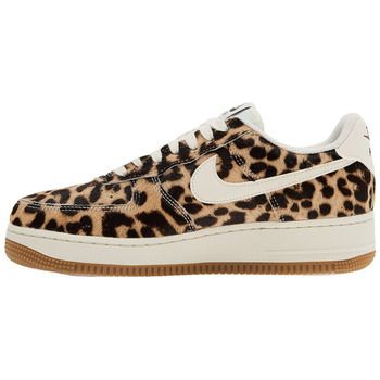 Nike Zapatillas Baskets air force 1 07 imprimé léopard para mujer