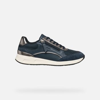 GEOX Bulmya Mujer Azul Marino/plateado