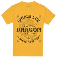 bruce lee camiseta year of the dragon para mujer