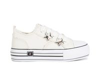 zapatillas de lona con accesorios extraibles white